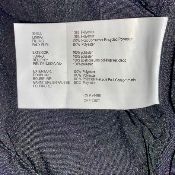 Nautica Black Quilted Hooded Jacket - Picture 5 of 10